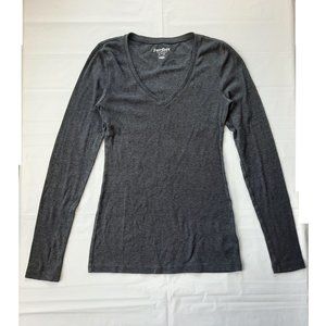 Fall sweaters bundle, gray casual, long sleeve V-neck